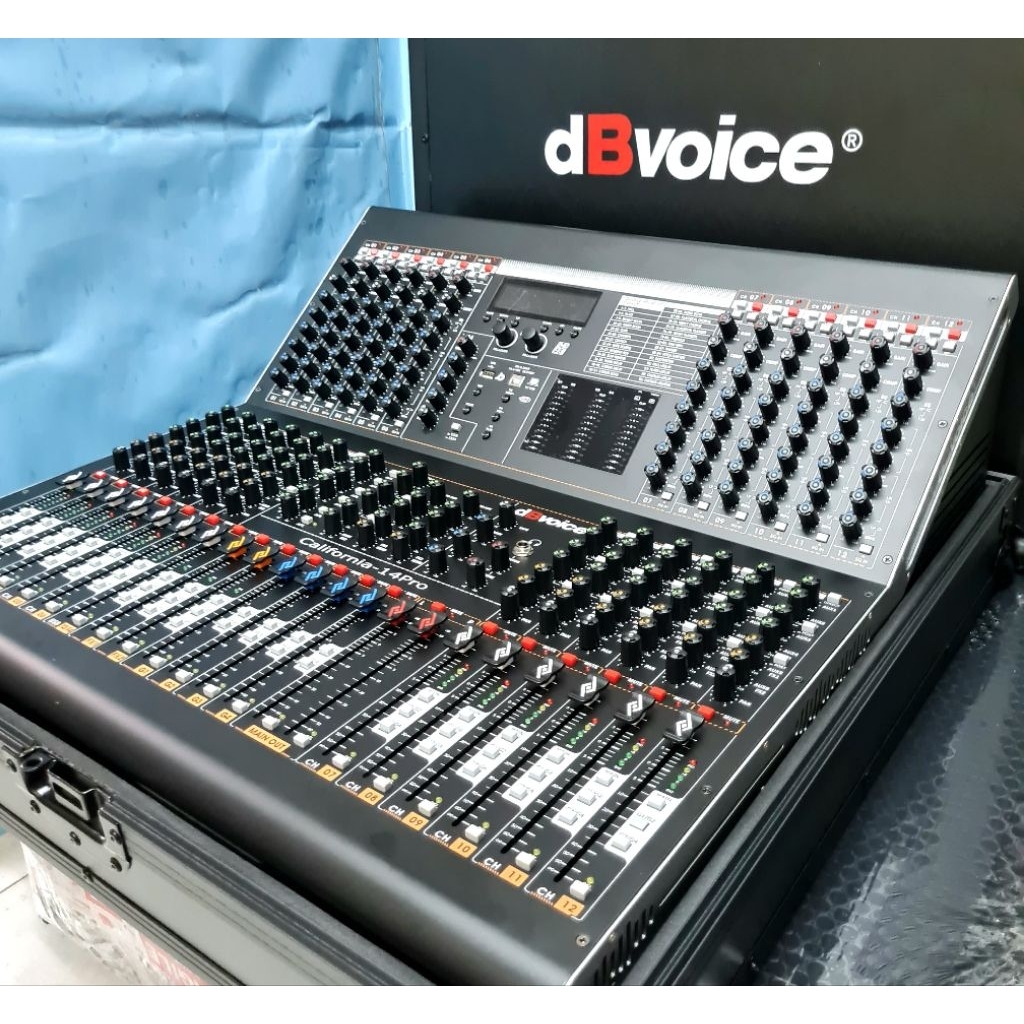 Mixer dbvoice California 14 Pro Original 14 Channel Dbvoice CALIFORNIA-14PRO