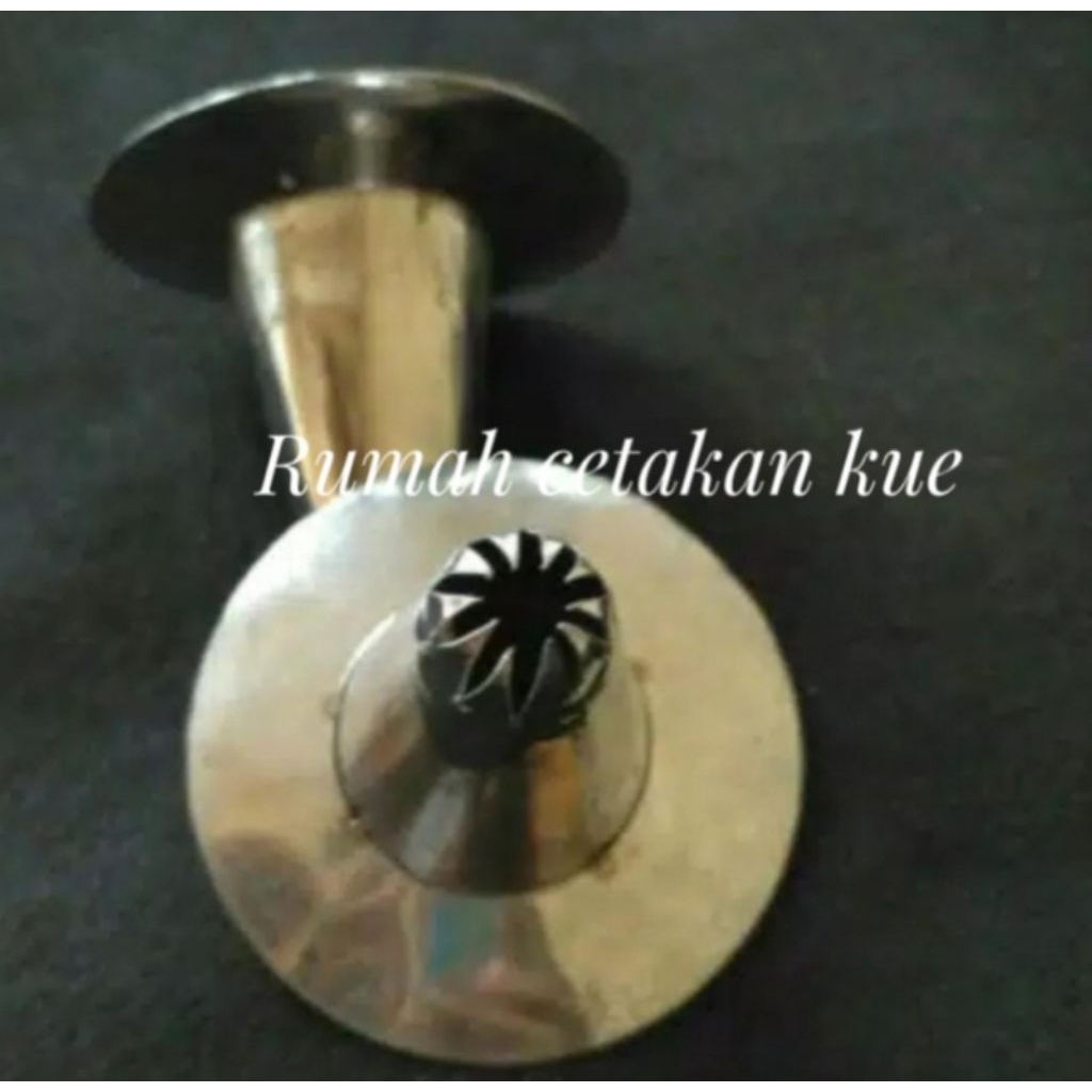 cetakan kue semprit topi/spuit topi