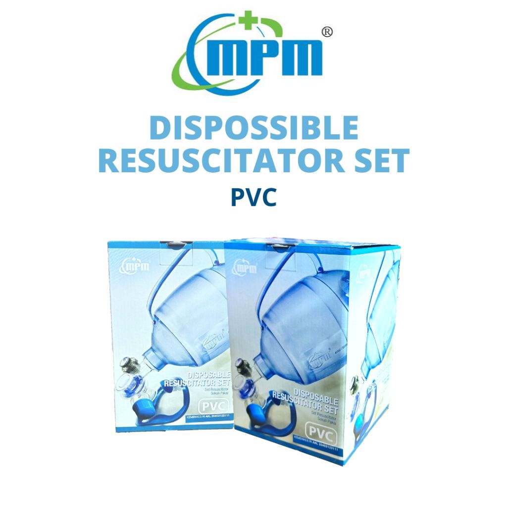 Dispossible Resuscitator Set PVC MPM/Amubag PVC