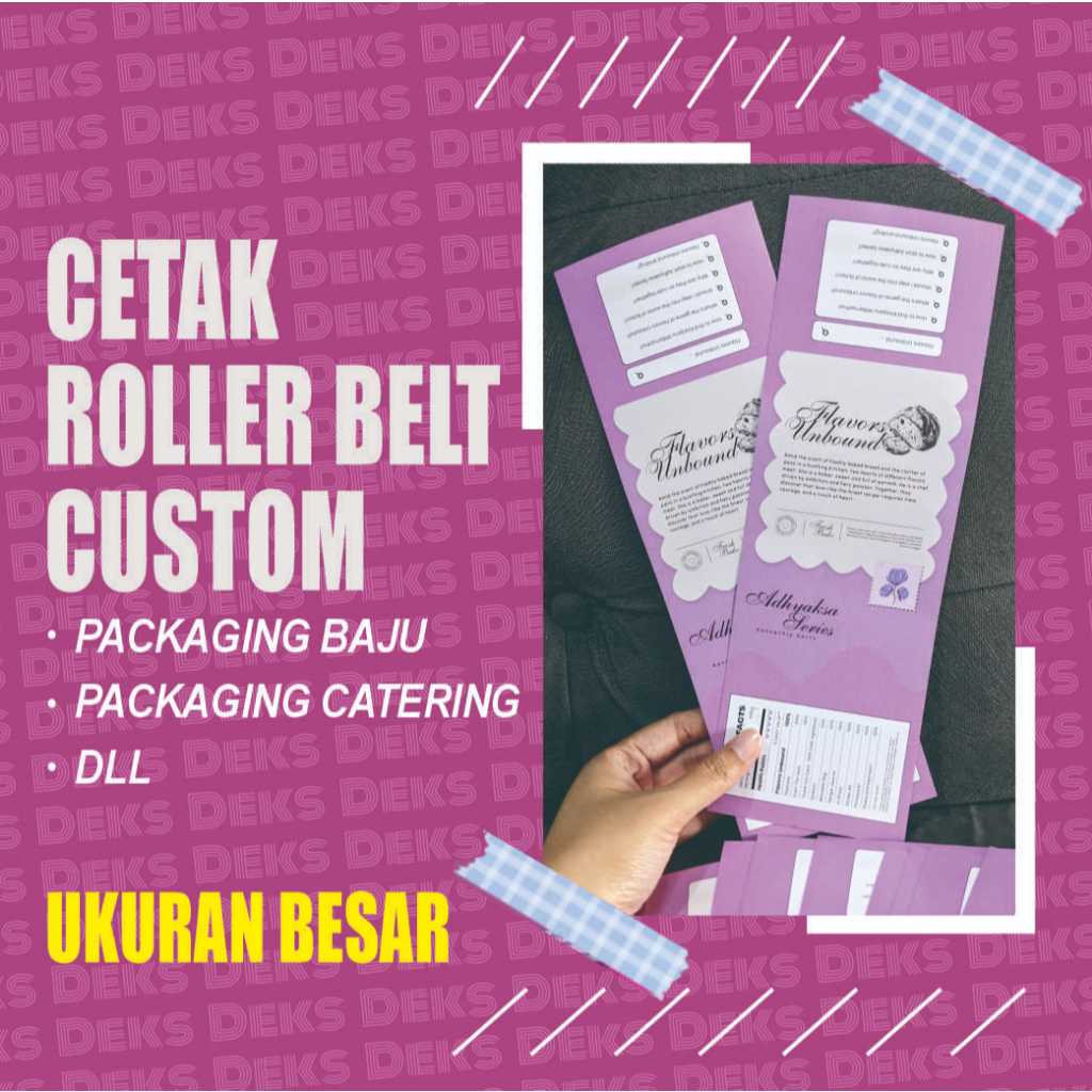 Cetak Belt Kemasan box besar , Custom Paper Sleeve Belt, Paper Sleeve Belt Albatros