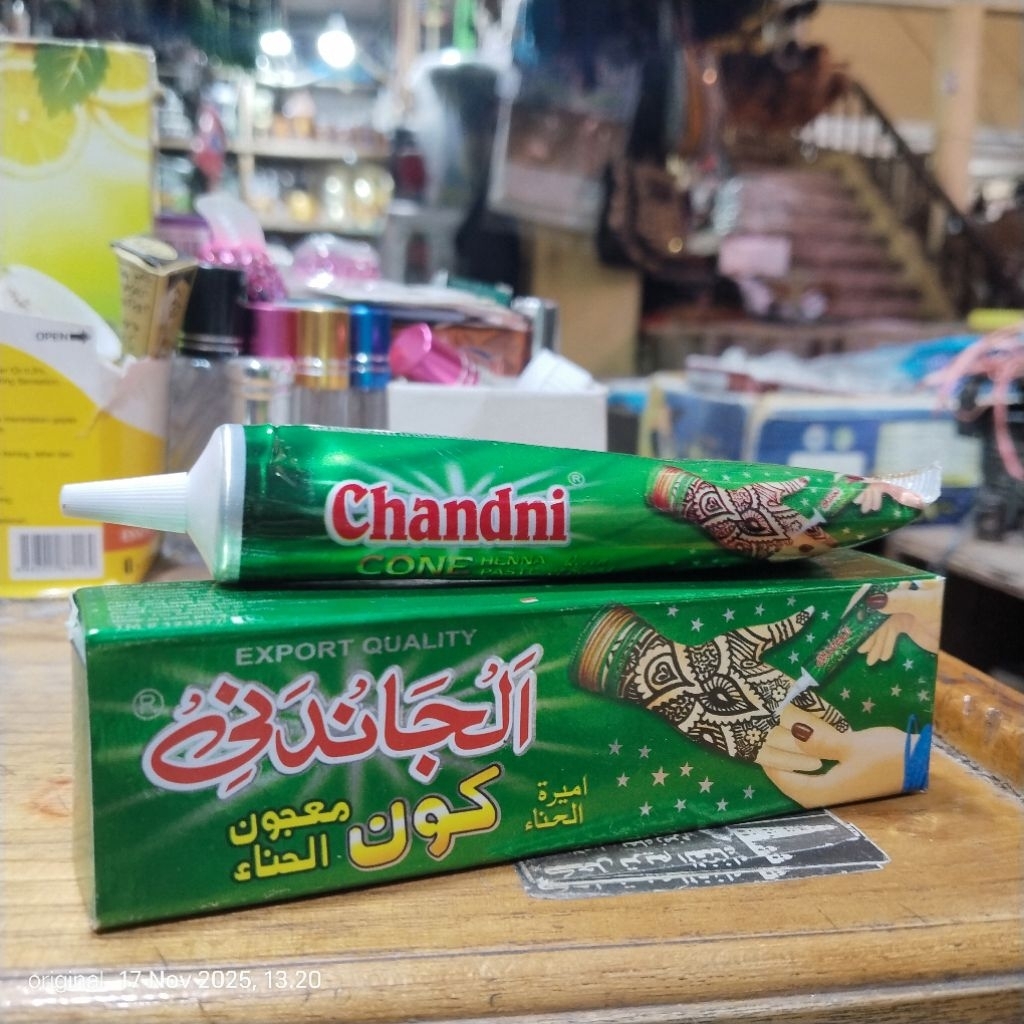 Pacar Kuku Chandni / Henna Pasta Besar Oleh Oleh Haji dan Umroh