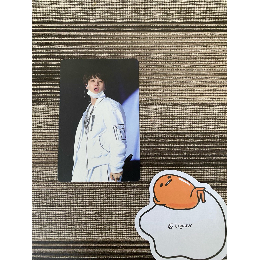 PC SUGA YOONGI BTS TONY MONTANA TONMON OFFICIAL PHOTOCARD