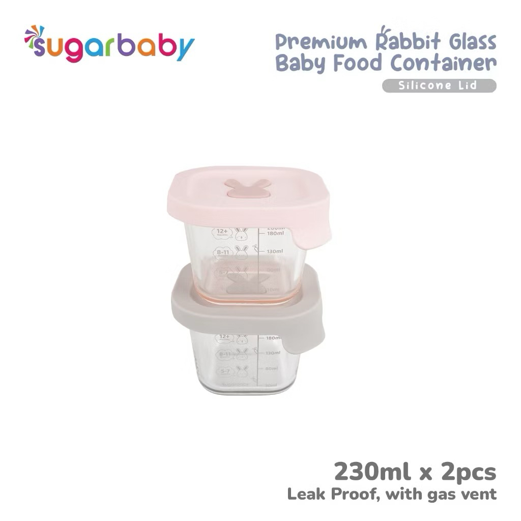 Sugar baby food container | tempat simpan makan MPASI