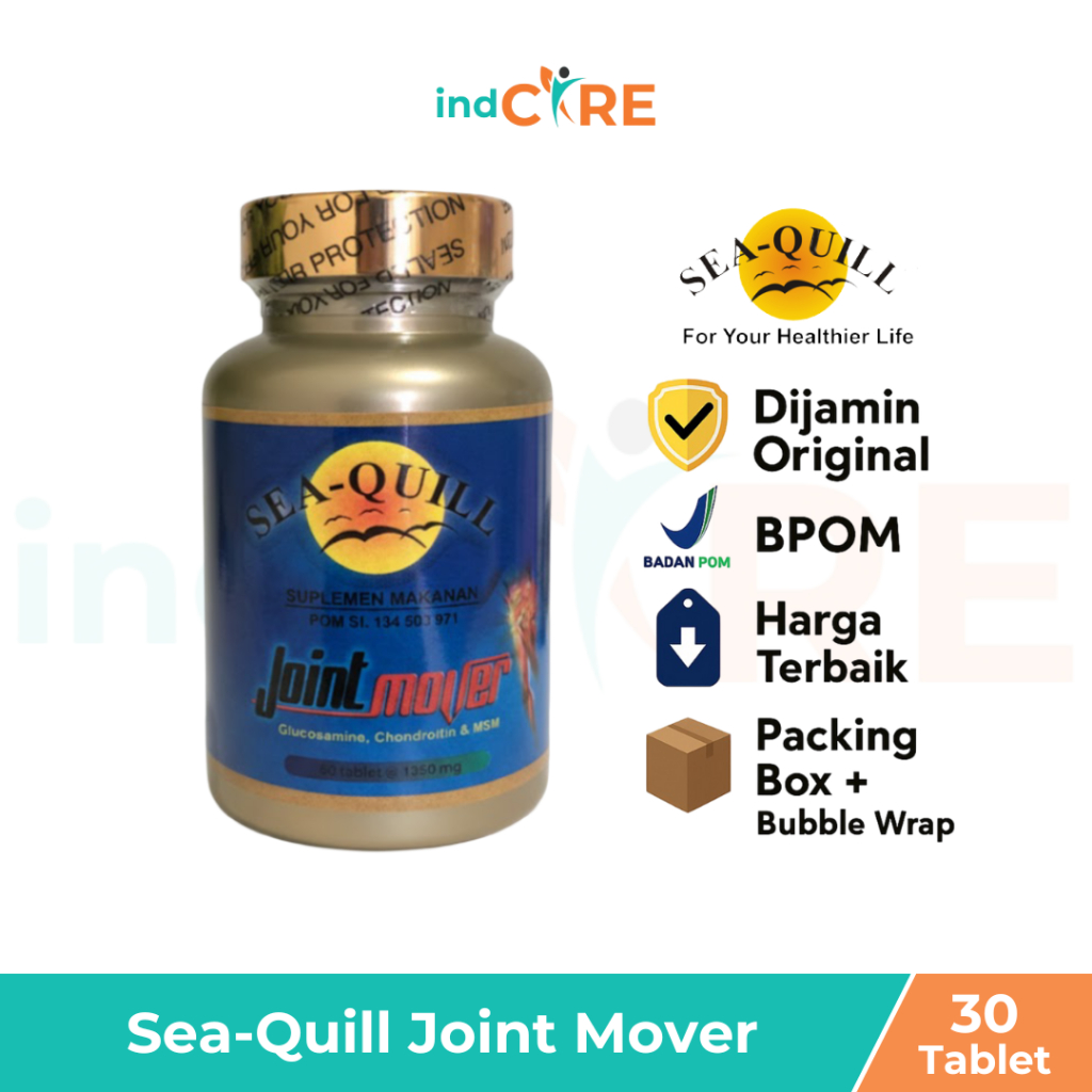 Sea Quill Joint Mover Isi 30 Tablet / Sea Quill Joint Mover / Vitamin Sendi / Vitamin Tulang / indCA