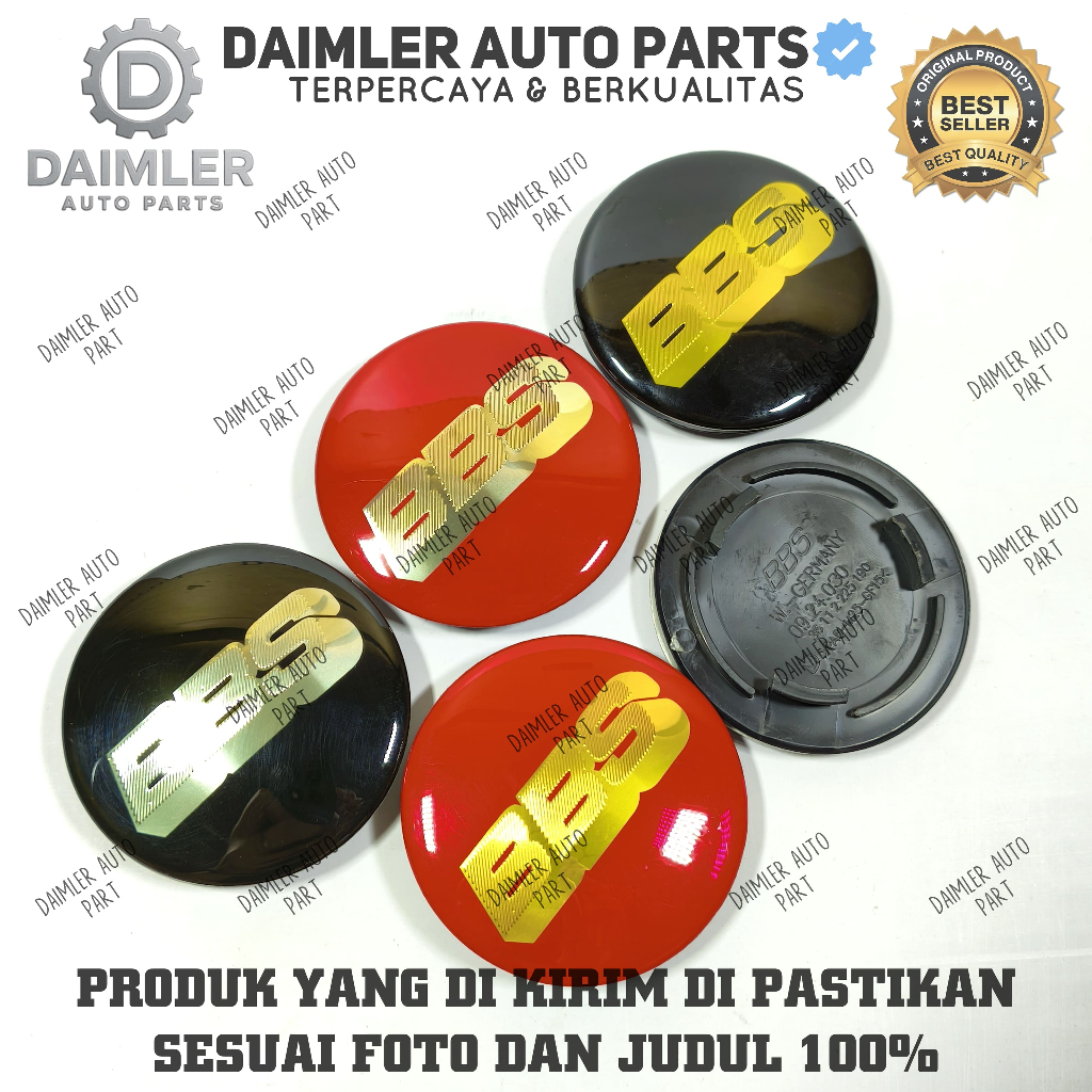 Dop Roda Tengah Velg Logo BBS Wheel Center 70mm 7CM