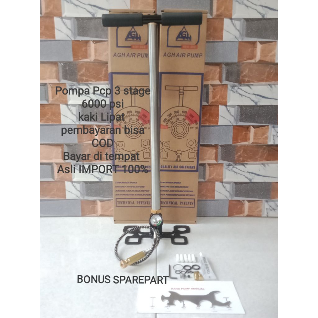 Pompa|Kompa Pcp AGH 3 Stage,Pompa|Kompa Pcp Kaki Lipat,Pompa|Kompa Pcp 6000 Psi,Pompa|Kompa Pcp Berk