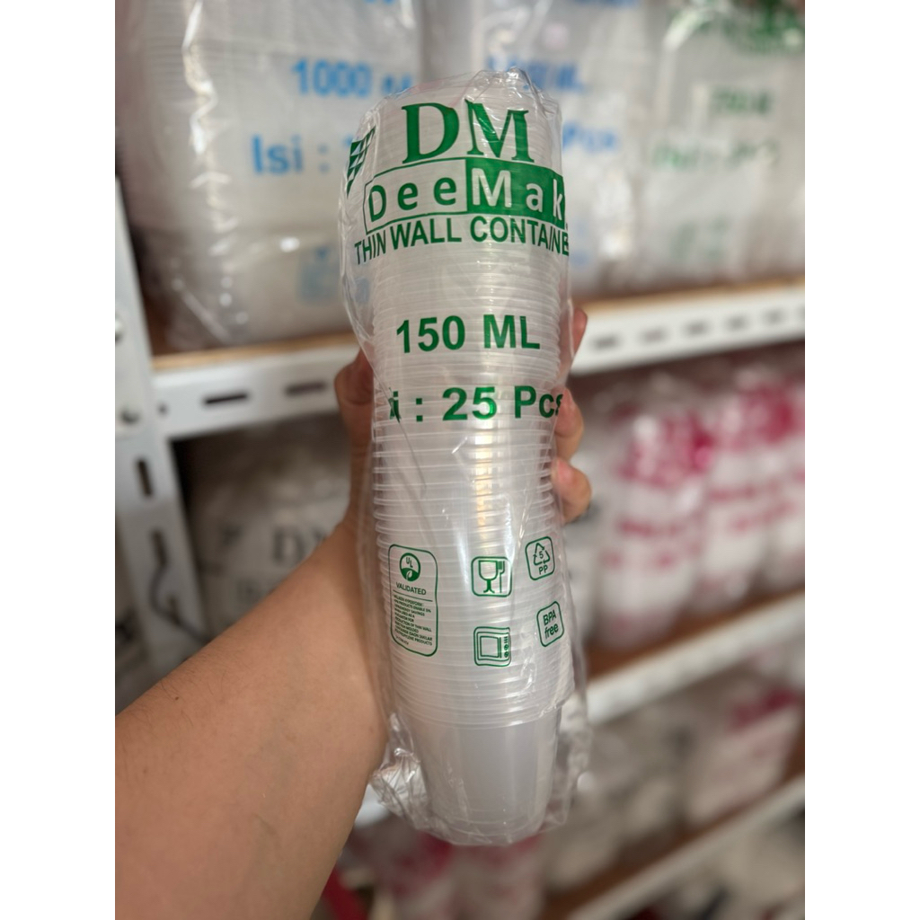 DM thinwall merpati puding 100ml&150ml