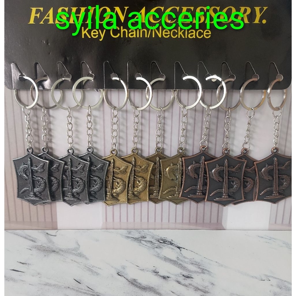 12Pcs gantungan kunci/tas besi Surabaya grosir/lusinan