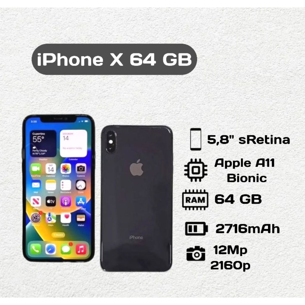 Apple iPhone X 64 GB