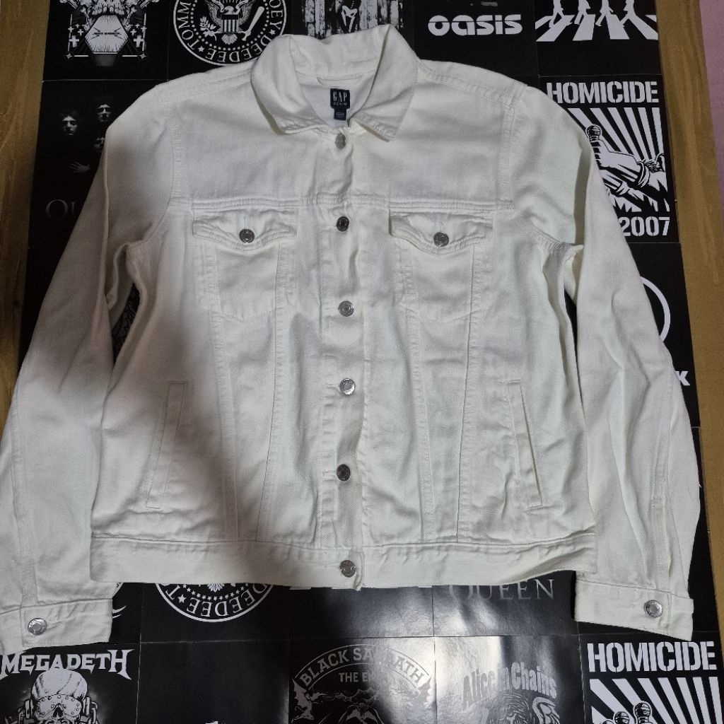 Jaket GAP Jeans White(M)