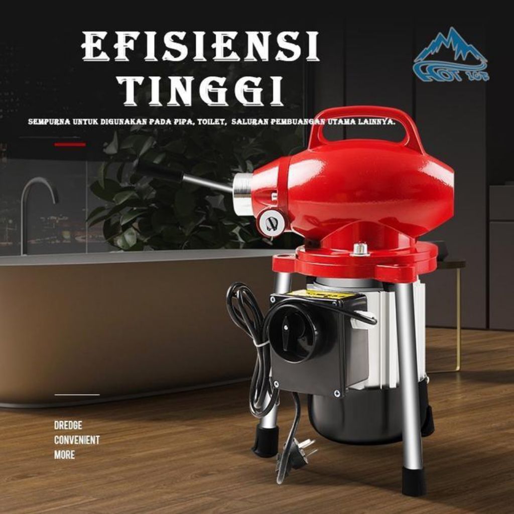Solusi Saluran Mampet Mesin Bor Ridgid Drain Cleaner Pembersih - Mesin Bor-2031