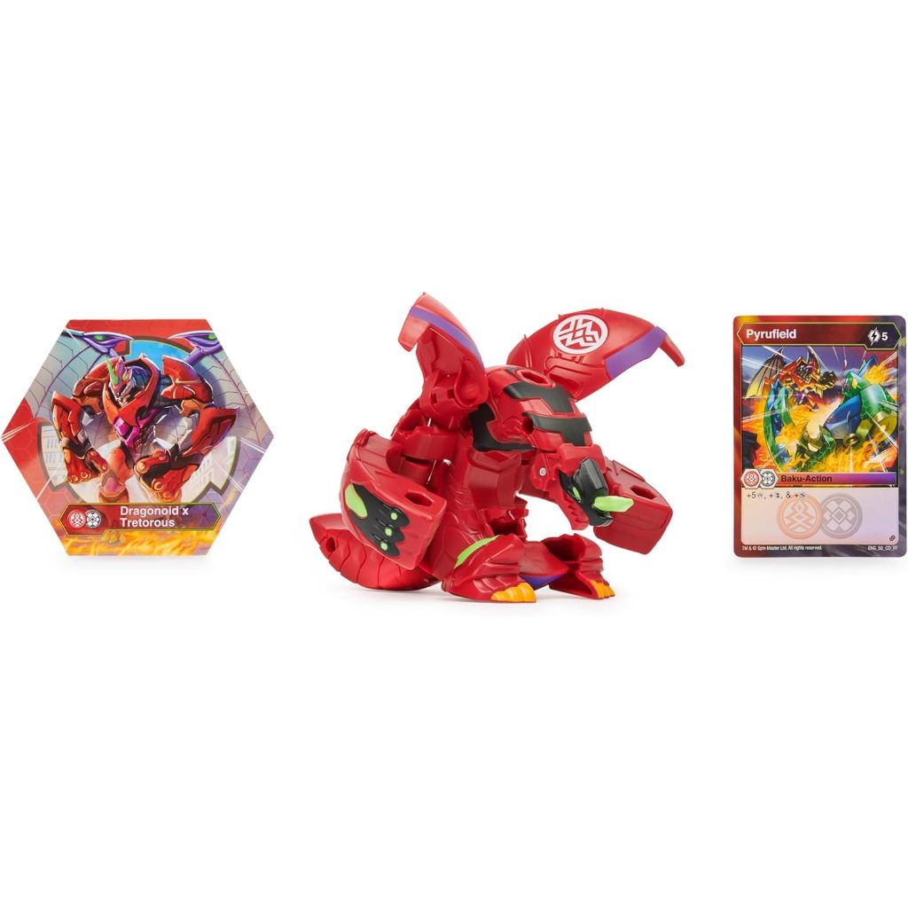 Bakugan Geogan Deka, Stardox, Jumbo Collectible Transforming Figure, Kids Toys for Boys
