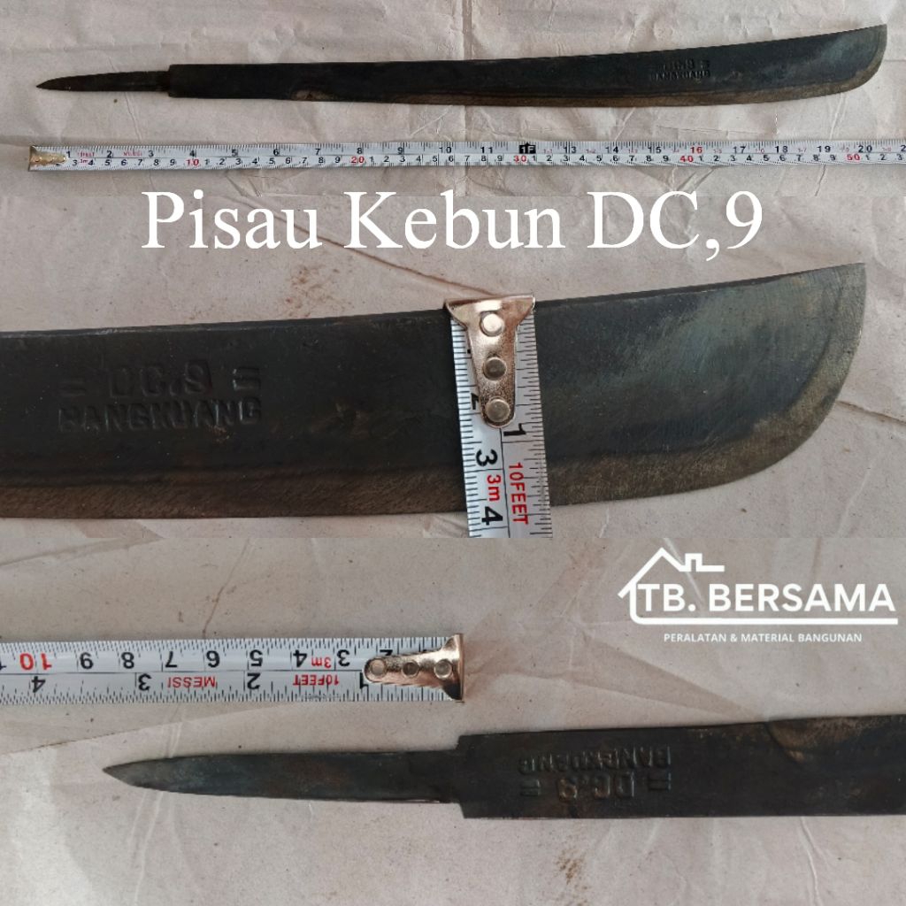 Pisau Kebun - Bangkuang DC,9 (Besar)