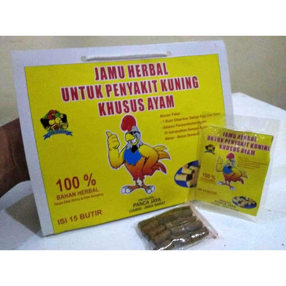 OBAT SAKIT KUNING AYAM PANCA JAYA 1 SACHET AMPUH PATEN MENGOBATI AYAM SAKIT KUNING