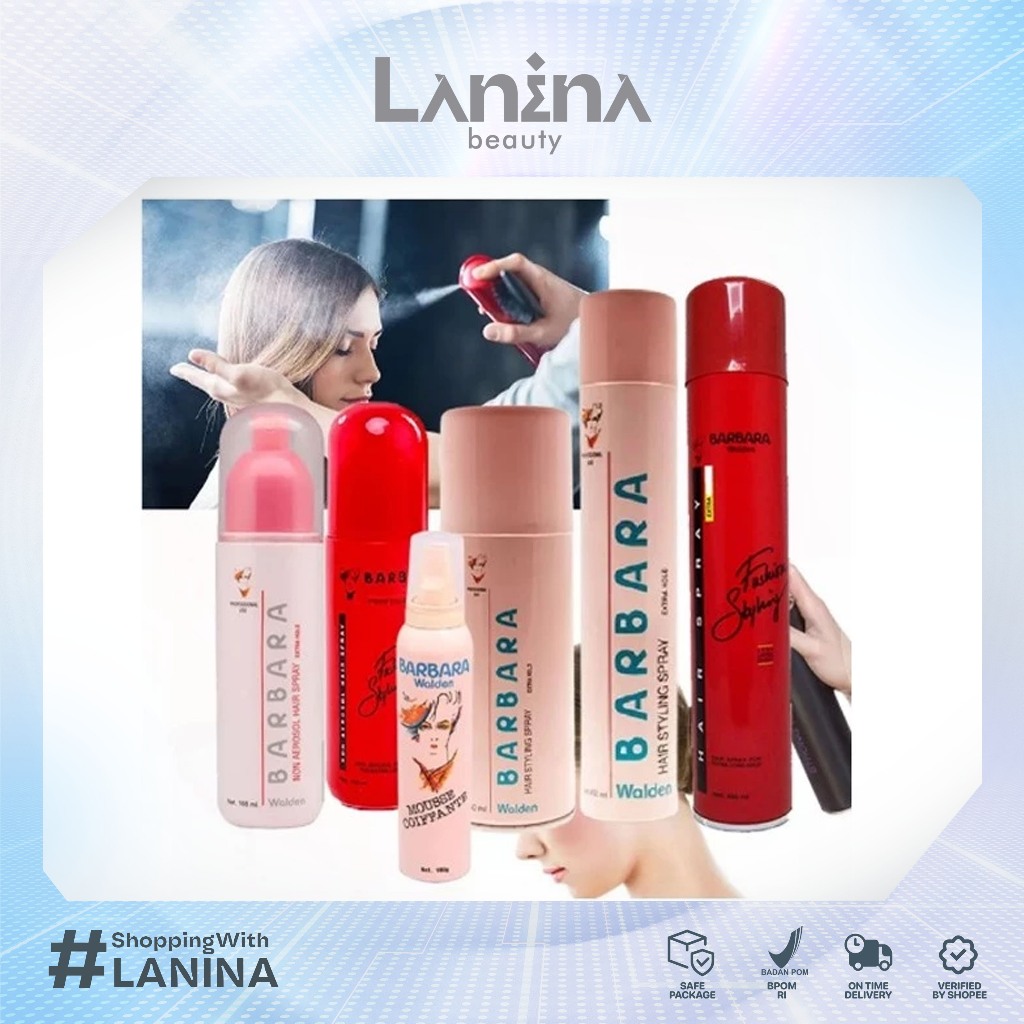 LANINA - Barbara Hair Foam ,Mousse & Spray Styling Rambut