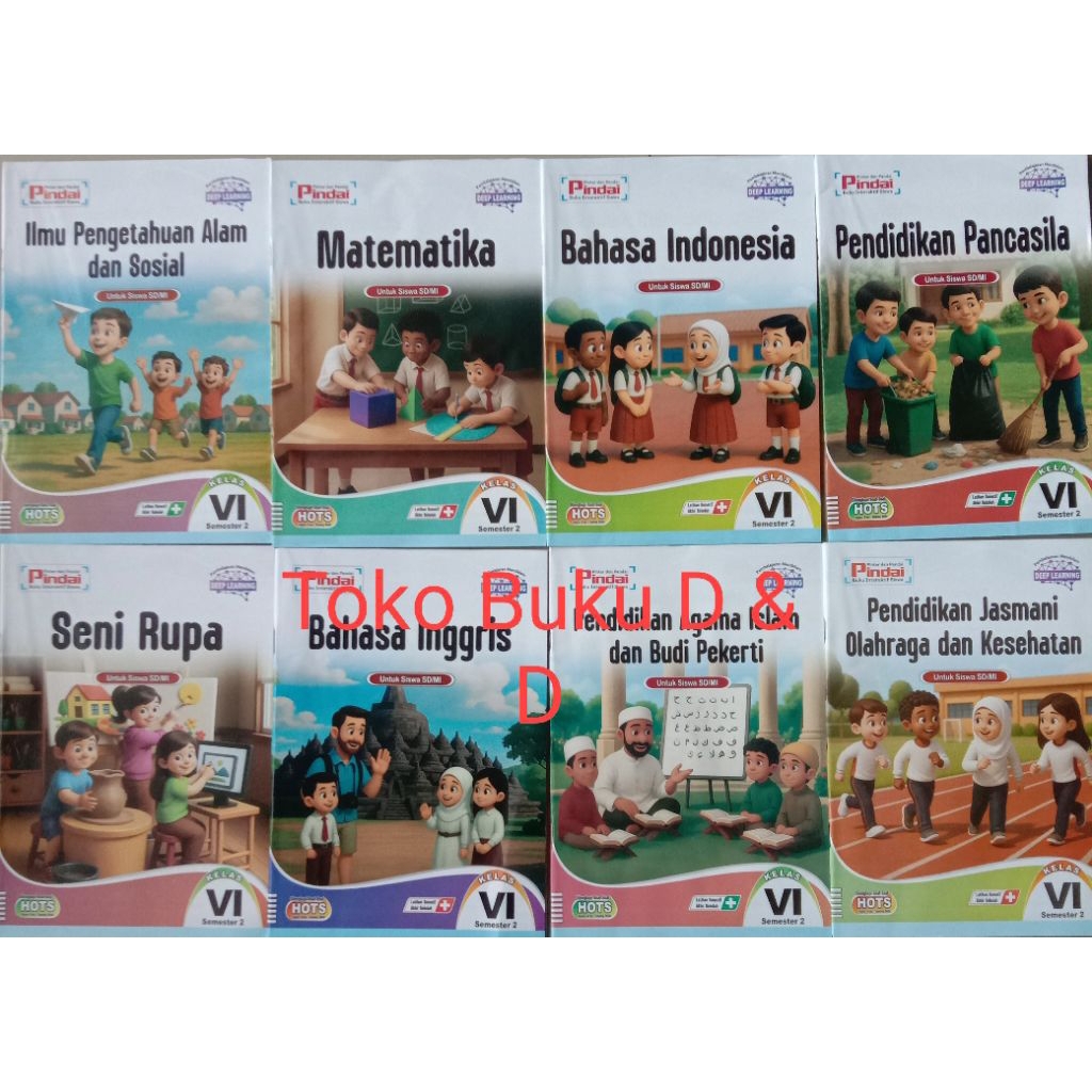 LKS pindai SD MI kelas 6 semester 2 CV Arya duta