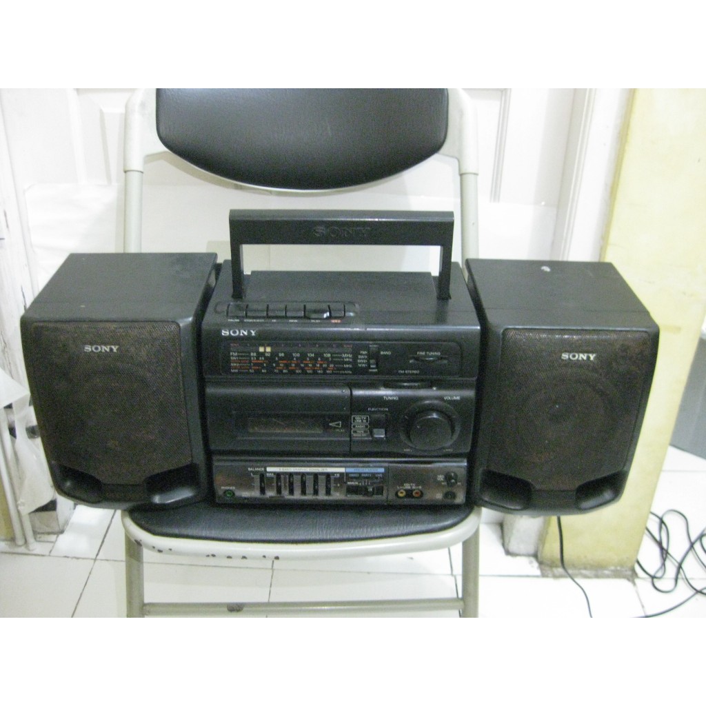 Radio Jadul Sony siap pakai