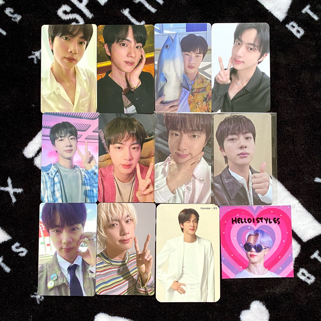 (5/5) Photocard Seokjin Jin BTS Hyundai Armyzone Festa 2025 Happy ECHO Album LD Lucky Draw Weverse P