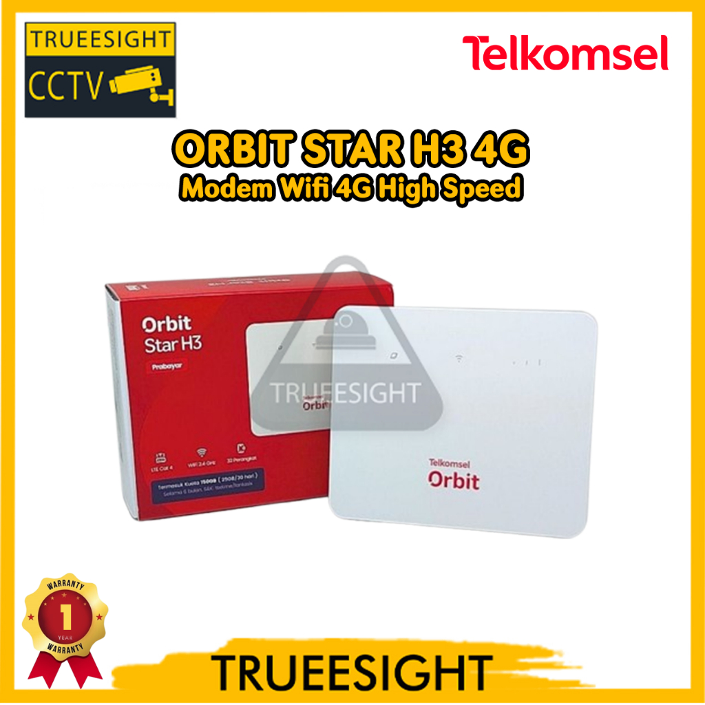 ORBIT STAR H3 4G (Internet Rumah) Modem Wifi High Speed