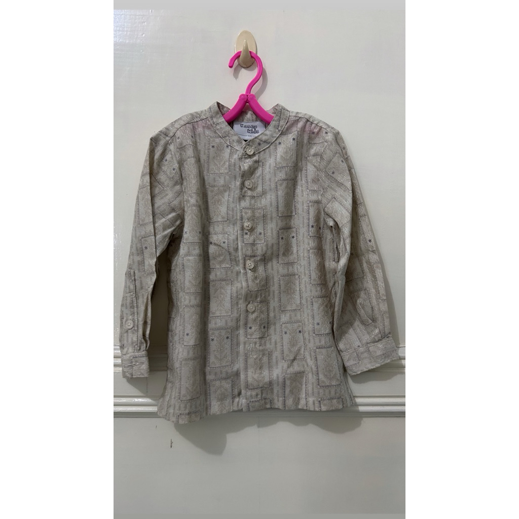 PRELOVED GEULIS / KASEP Baju lebaran( baju koko anak laki-laki) size 3-4 tahun
