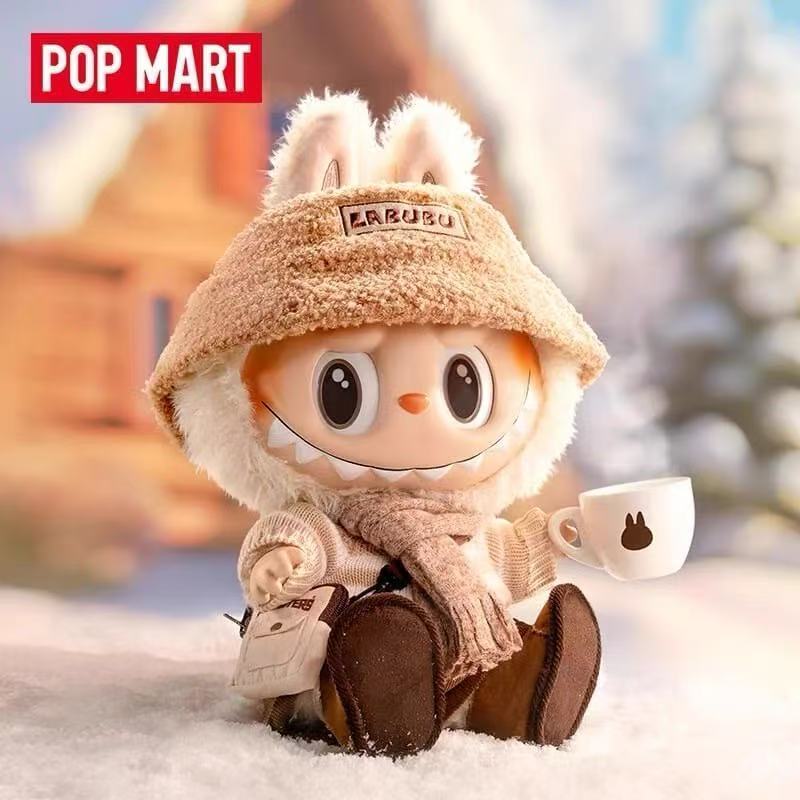 POPMART LABUBU THEMONSTERS-DRESS BE LATTE Latte Doll