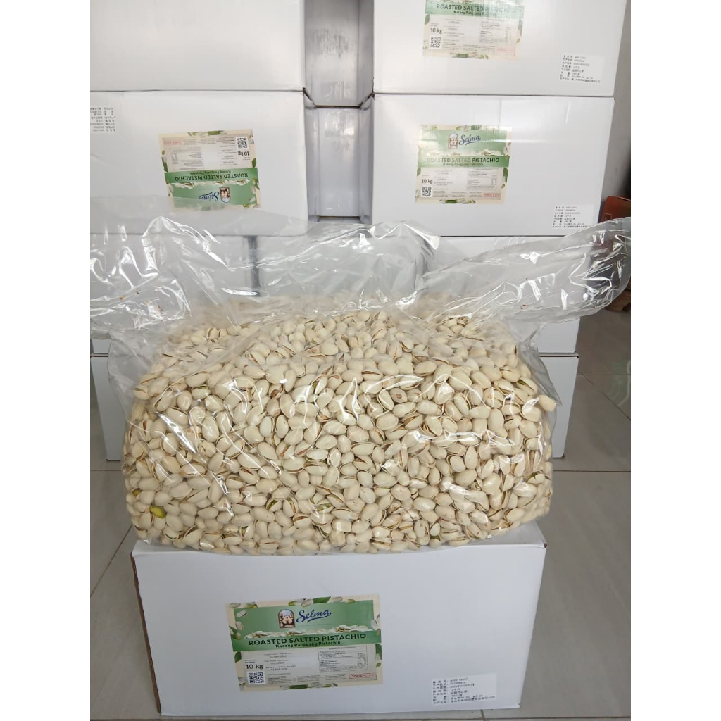 Kacang pistachio selma roasted salted 10kg