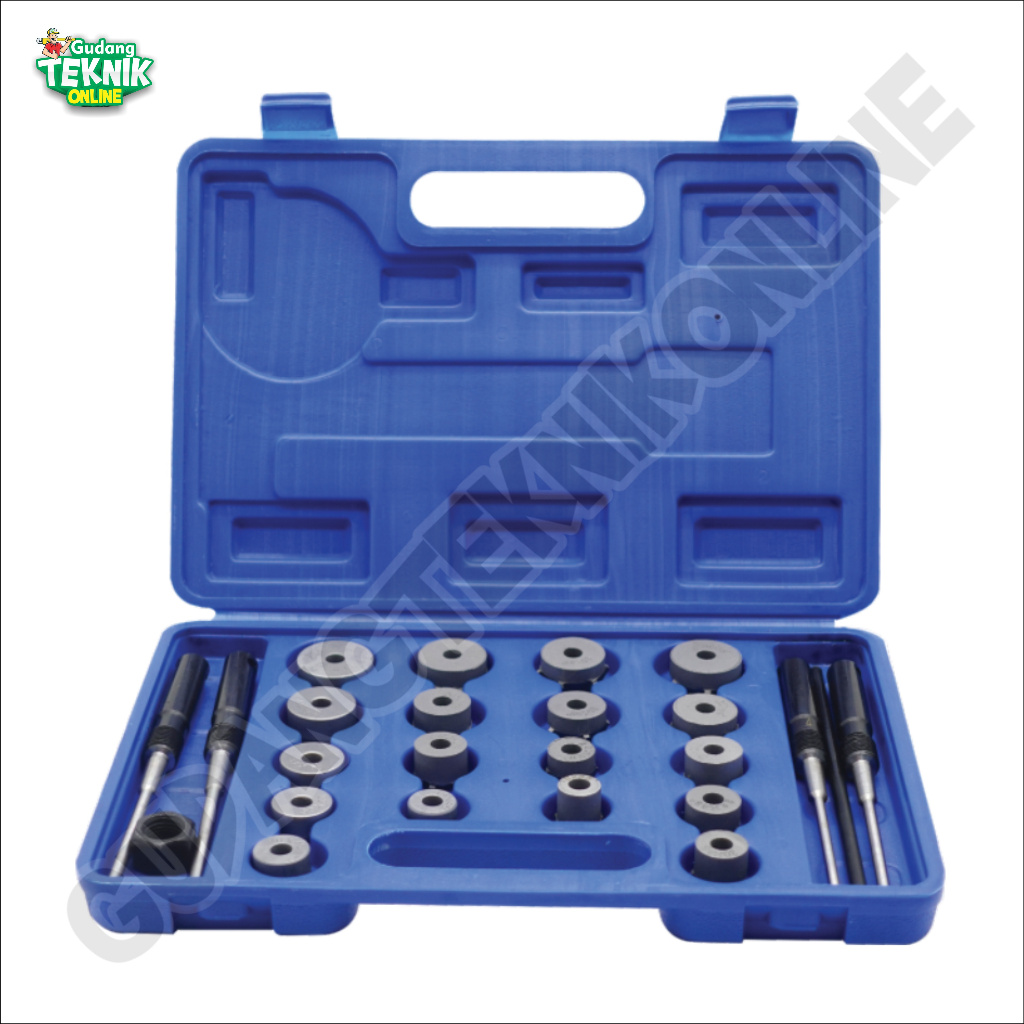 ALDO Alat Setting Klep dan Reamer 24pcs / Setting Klep Motor Valve Seat Cutter Seting Klep 1 Set 24P