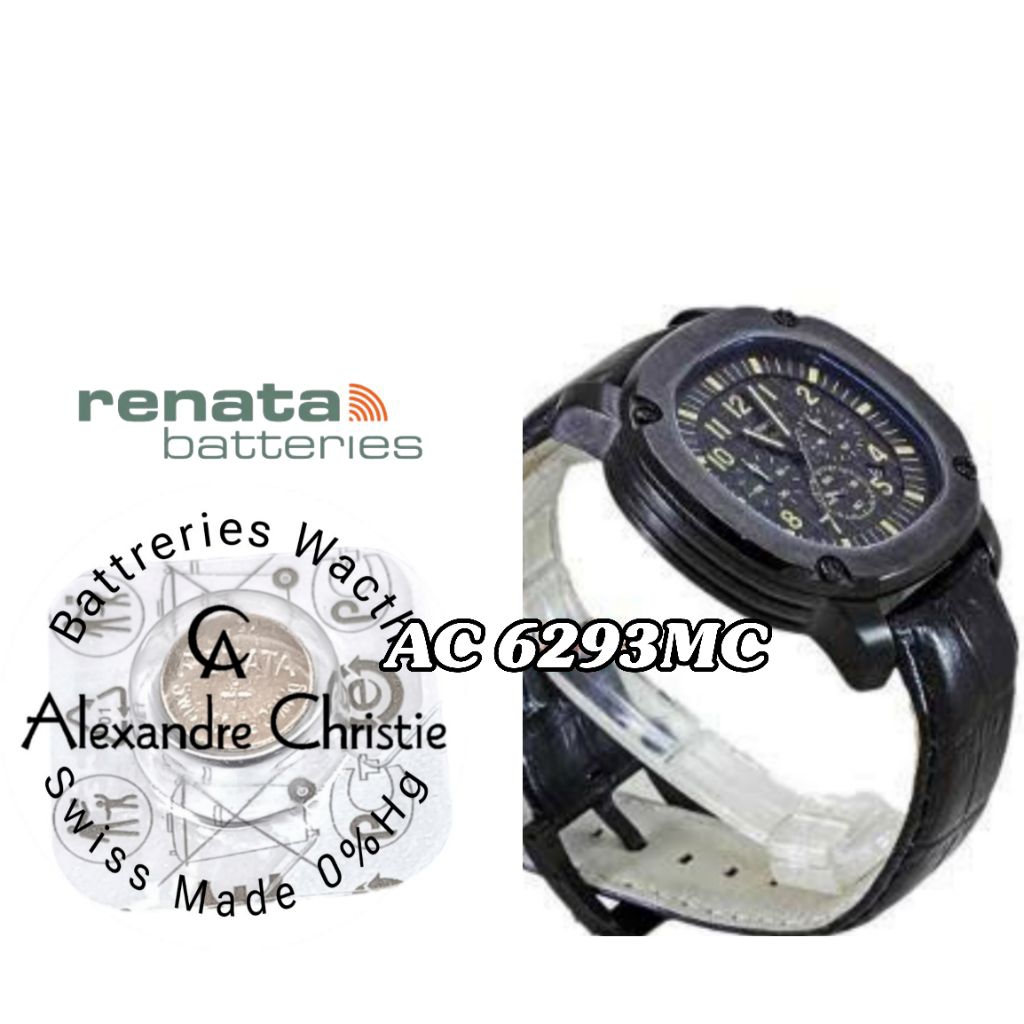 battrai jam tangan Alexandre Christie 6293mc battrai jam tangan battrai pengganti