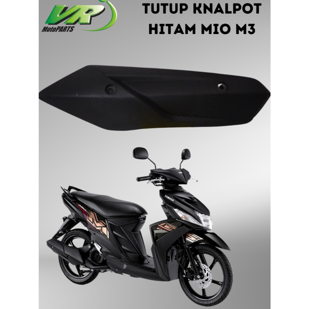 02-D40-342-82AA Tutup Knalpot Mio M3