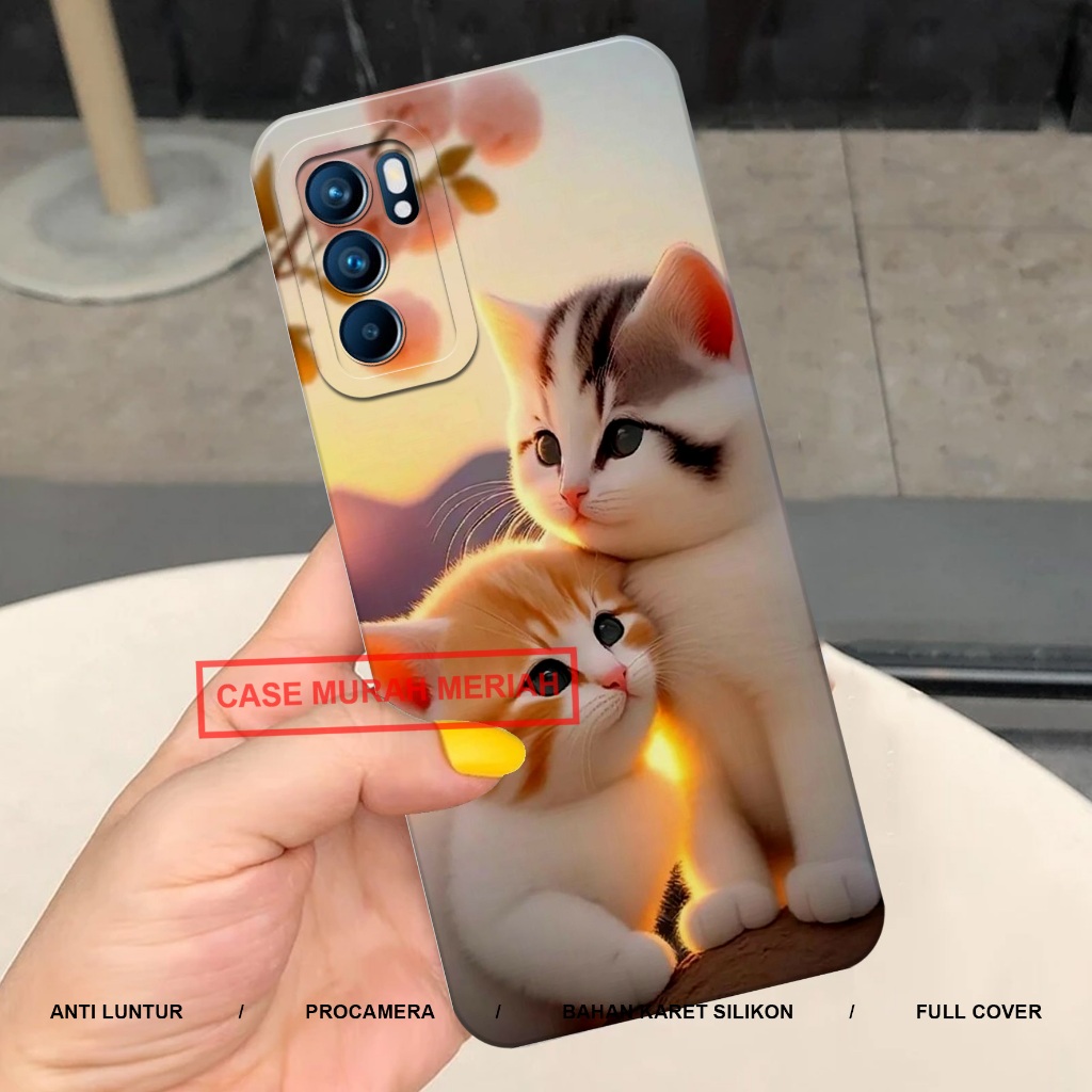 Case Oppo Reno 6 - Casing Hp Oppo Reno 6 Softcase Silikon Procamera - Softcase Oppo Reno 6 - Silikon
