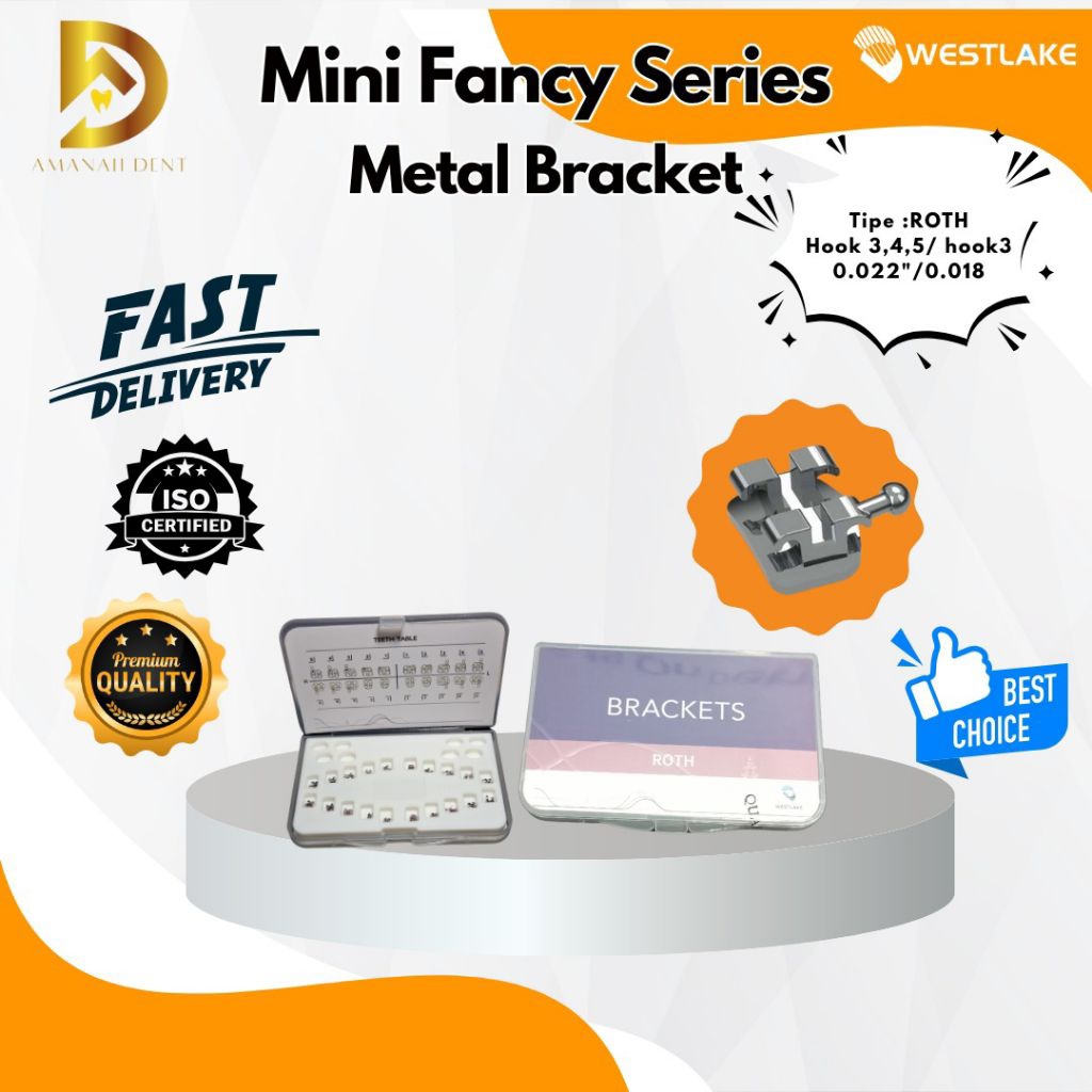 Metal Bracket fancy mini series roth / mini master AO / bracket metal konvensional