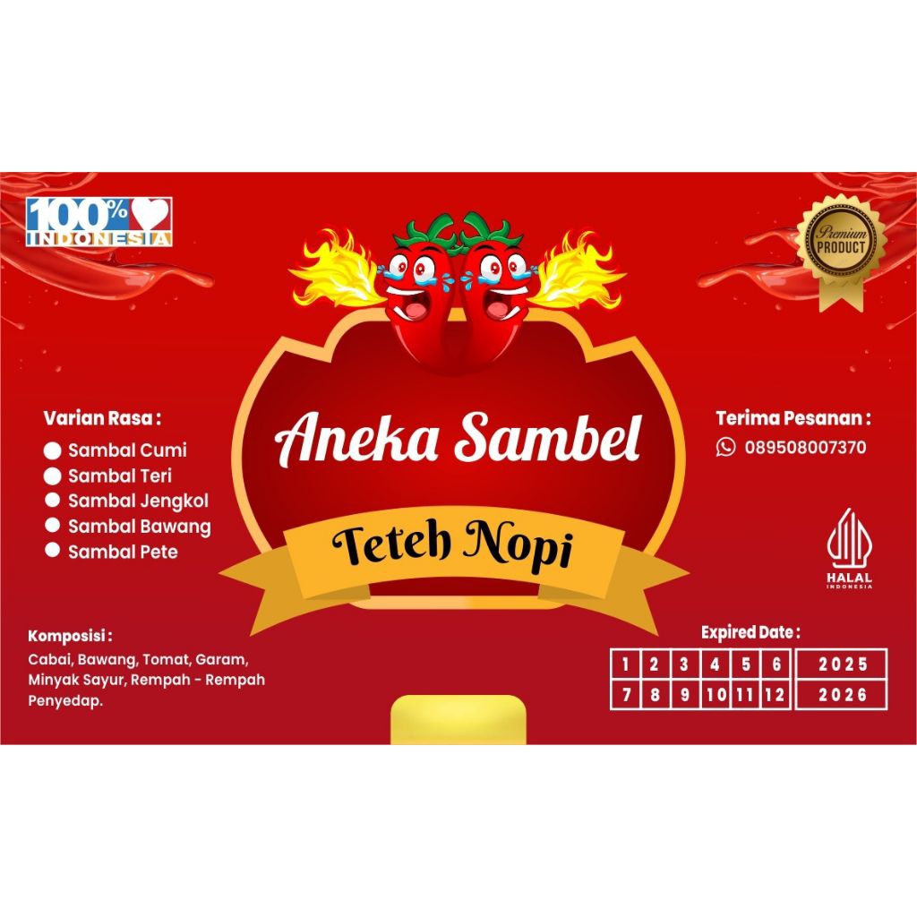 sambel aneka rasa ( cumi,jengkol,teri,bawang,pete)