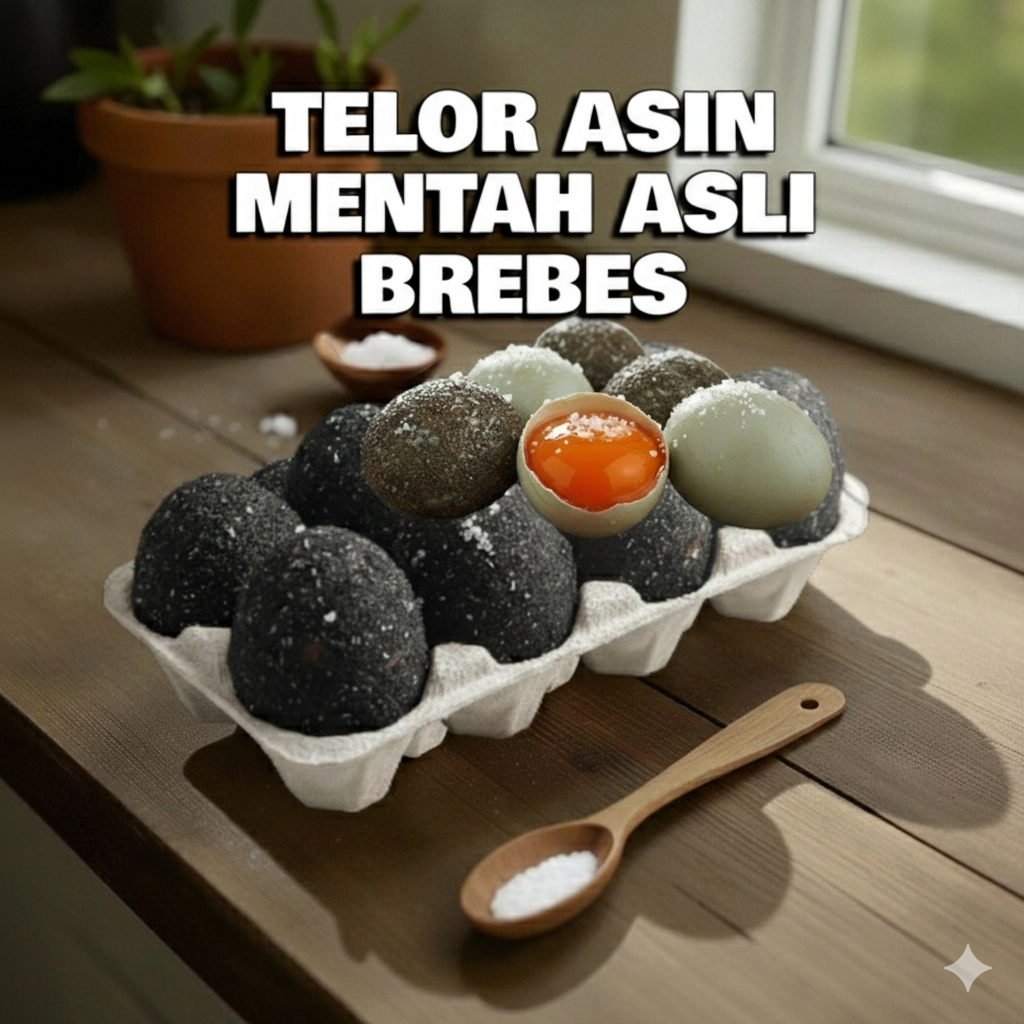 Telur Bebek Mentah Premium/Telor Asin Bebek Mentah Murah/Telor Asin Brebes