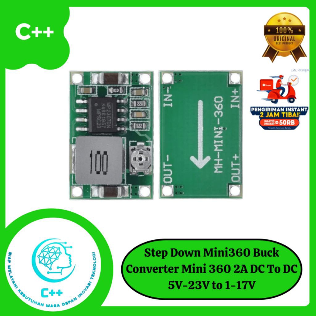 LM2596 Mini 360 DC Buck Converter module