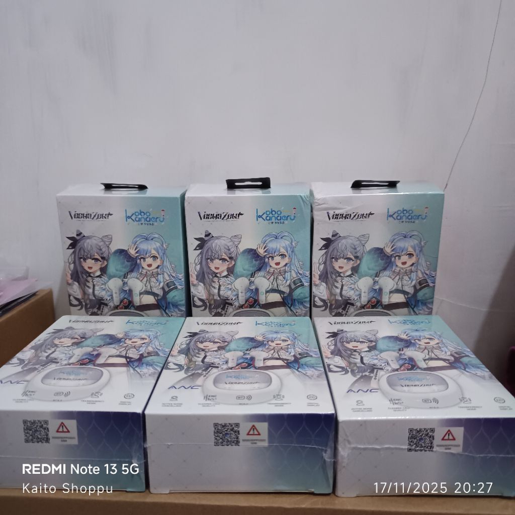 Fantech X Hololive Exclusive Collaboration TWS Groove ANC FT20 KOBO Kanaeru - TWS FANTECH Groove ANC