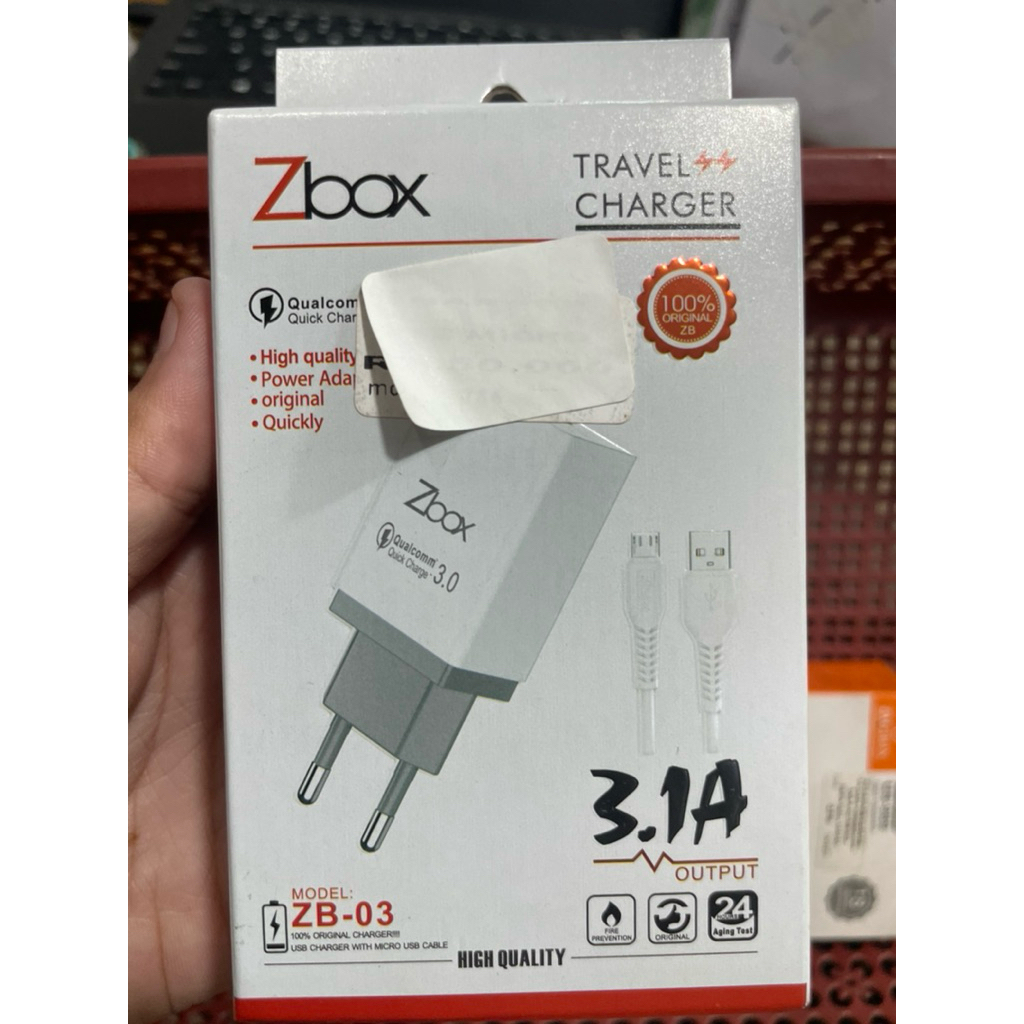 Zbox ZB-03 Qualcomm Quick Charge 3.0 3.1A