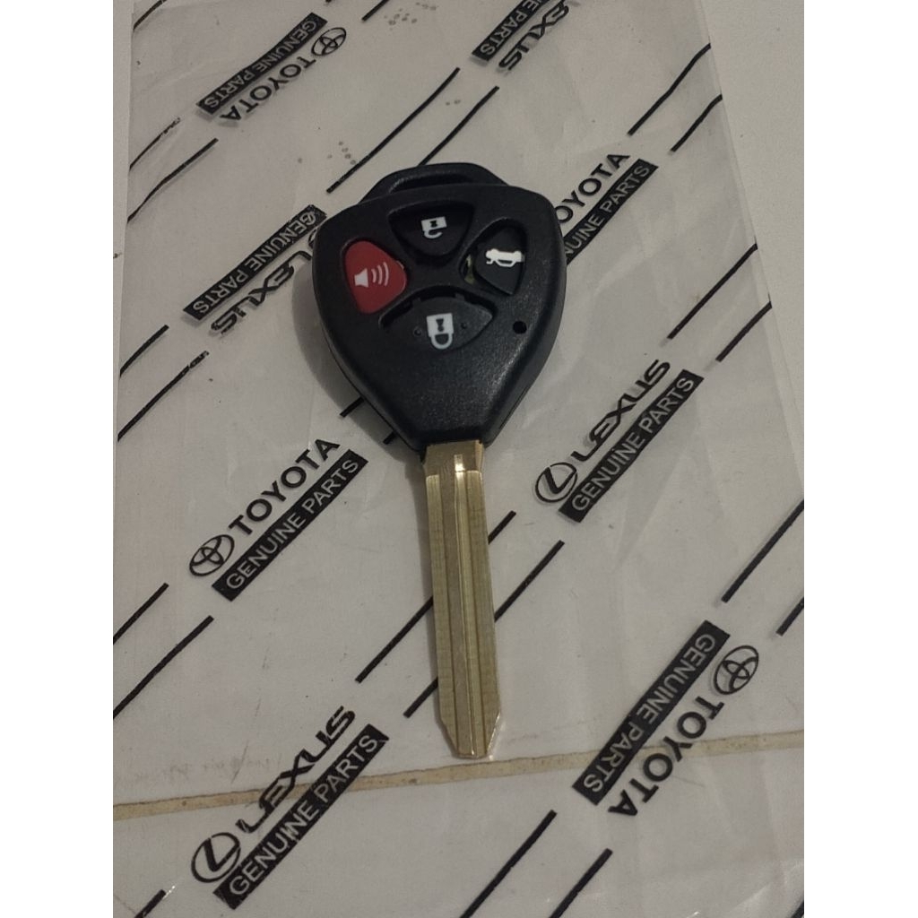 CASING KUNCI REMOTE TOYOTA INNOVA 4 TOMBOL