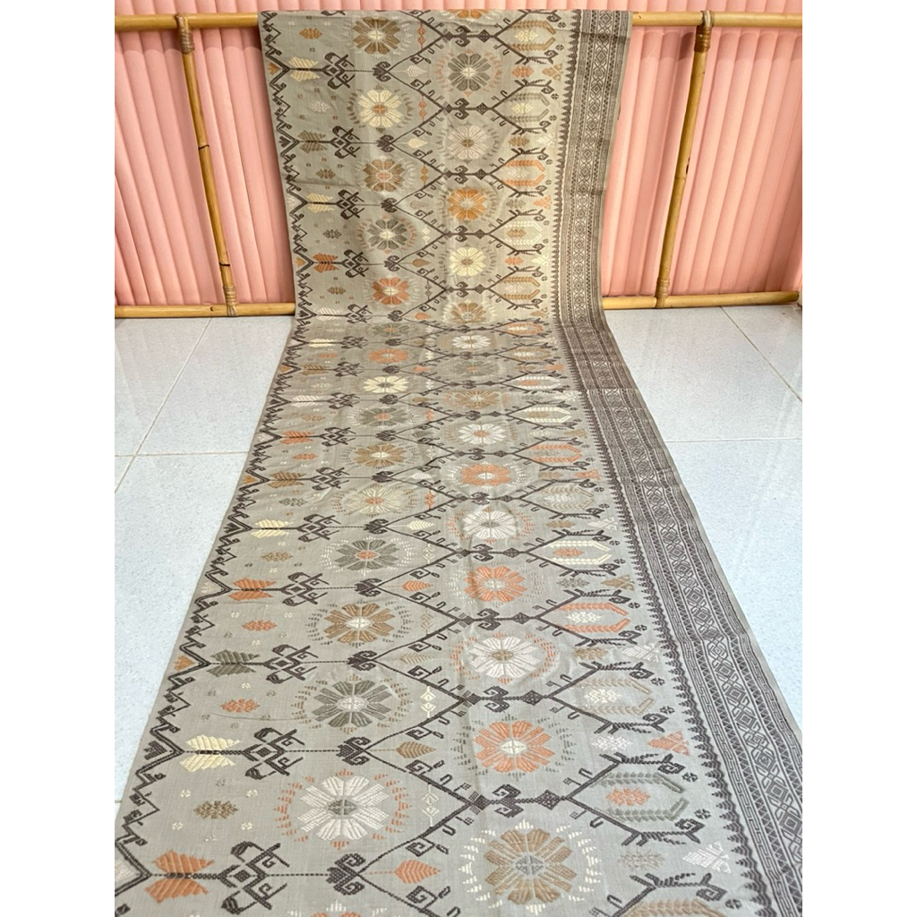songket Lombok premium bahan benang sutra