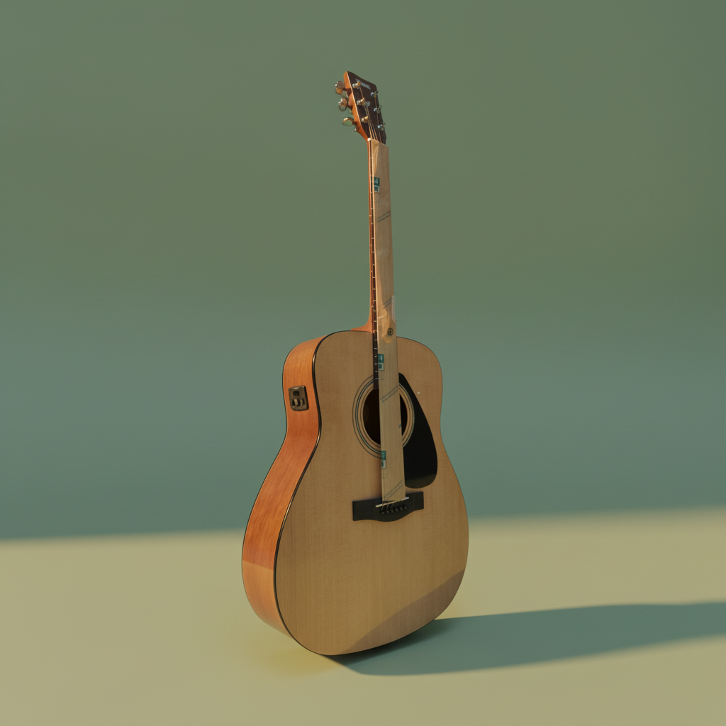 Gitar akustik yamaha f310 original upgrade fishman presys plus