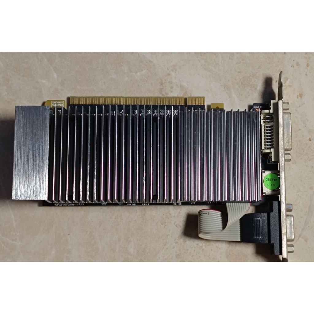 BIOSTAR VGA CARD geForce G210 1GB DDR3 Bekas Kondisi Bagus