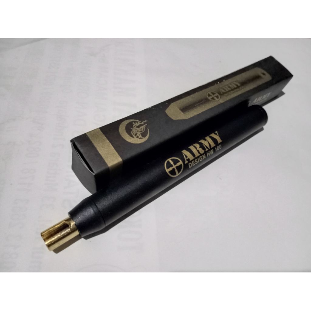 Peredam ARMY Od 22 mm Panjang 19cm, Plus Nepel Canon & Benjamin