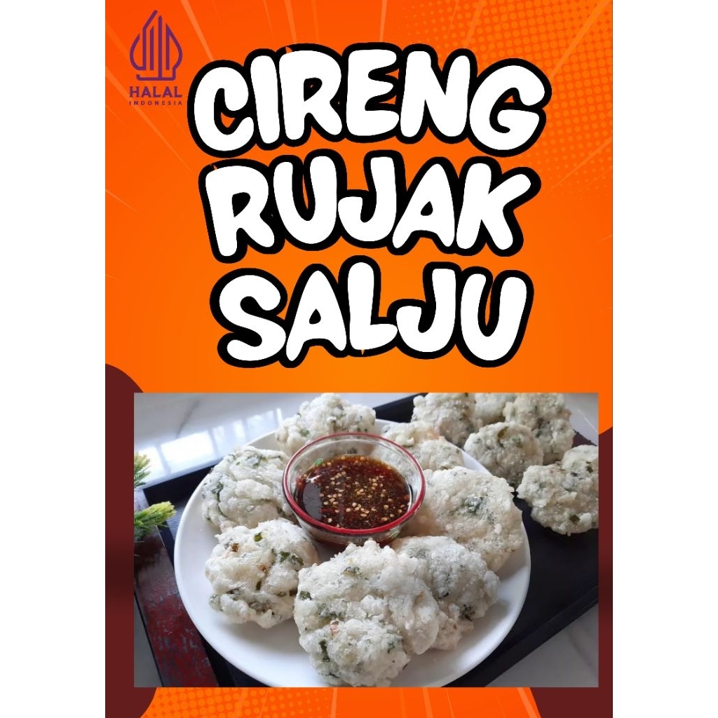 Cireng Salju Sambal Rujak 16 pcs