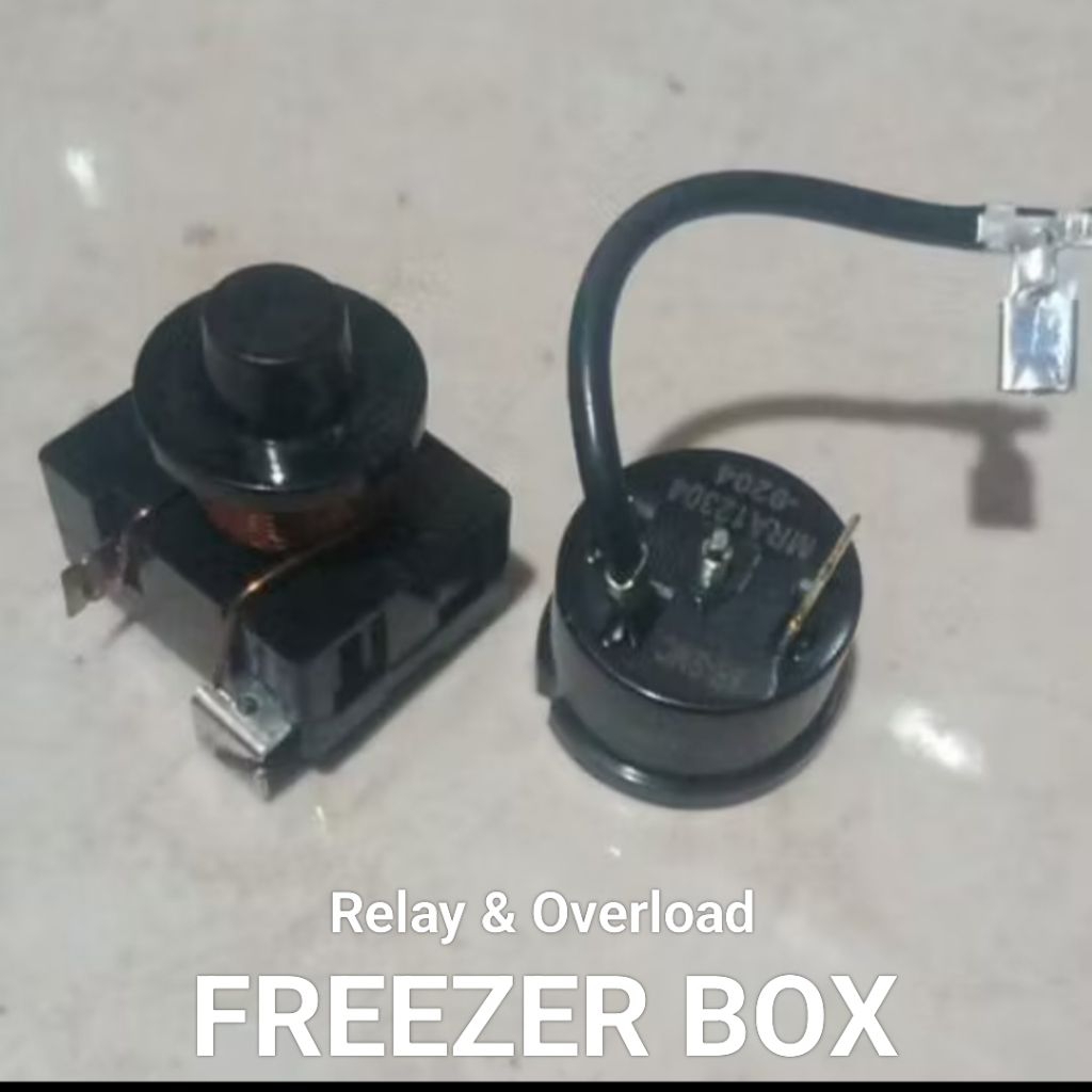 PTC RELAY OVERLOAD KULKAS FREEZER BOX DAST / GEA / AQUA