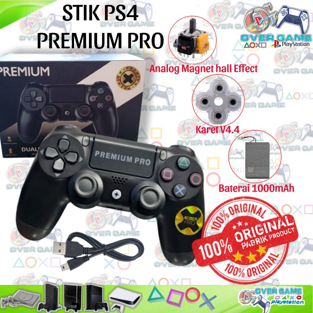 STIK PS4 PREMIUM PRO HALL EFFECT MAGNET | PREMIUM PLUS | PREMIUM STICK PS4