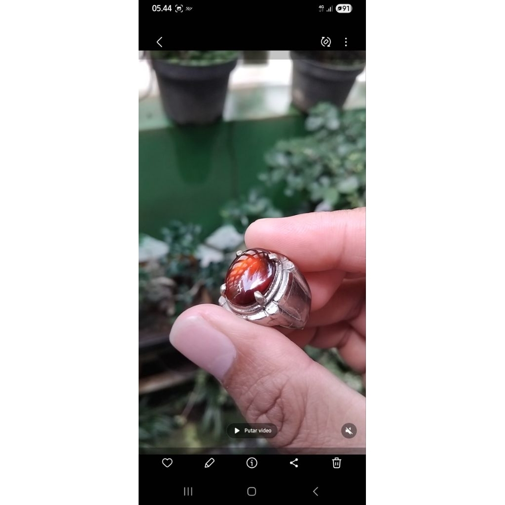 red garnet asoyyy giwang sadis