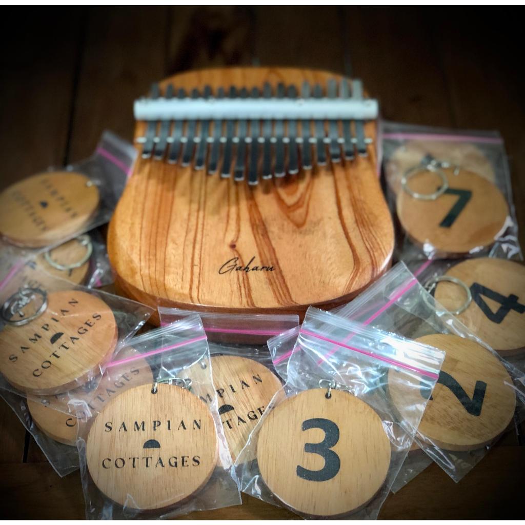 Gaharu Kalimba GK17SK5 - 17 Keys (Original Gaharu Premium Tines, Tuning C = do)