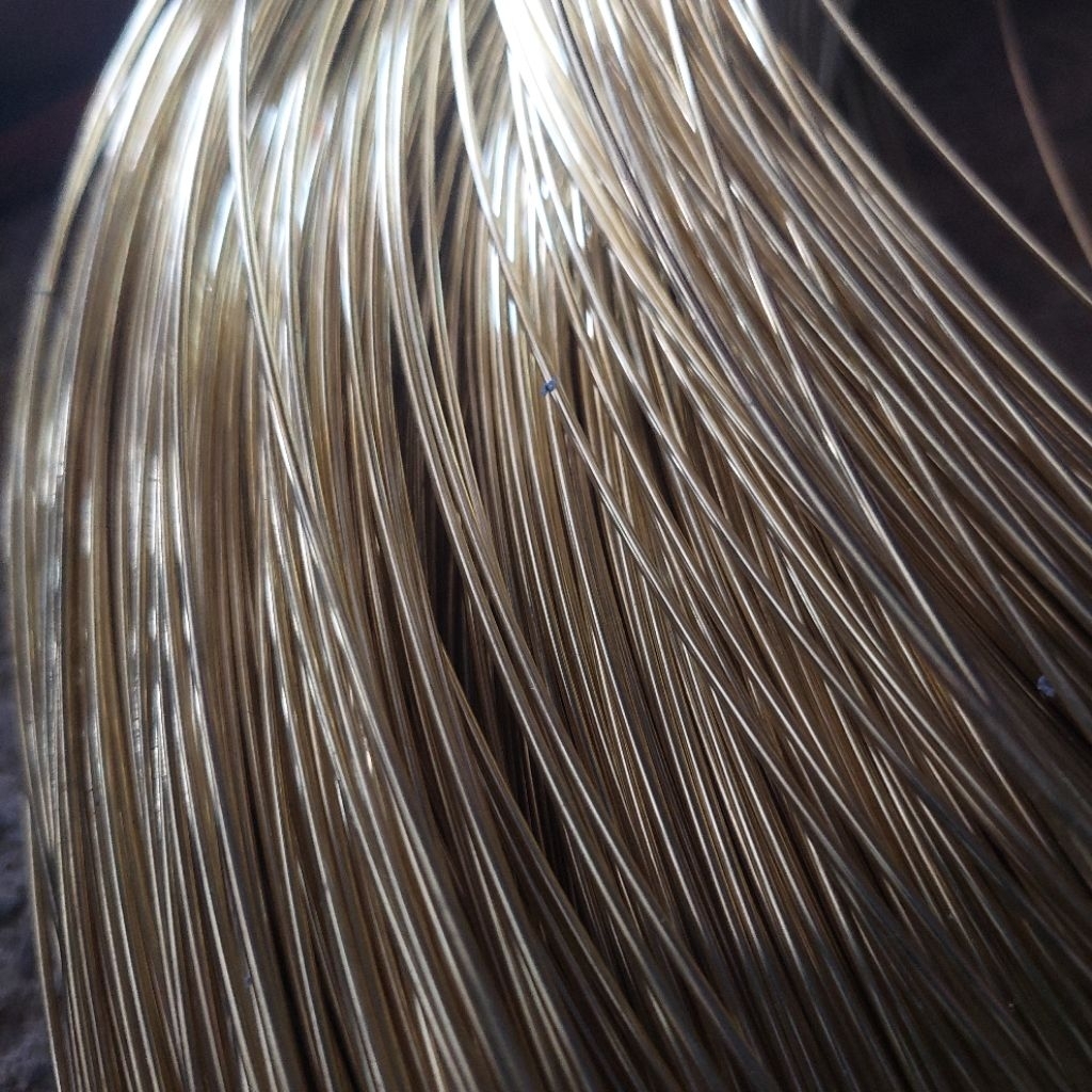 Kawat Kuningan 0,8mm Lunak ½ Kg