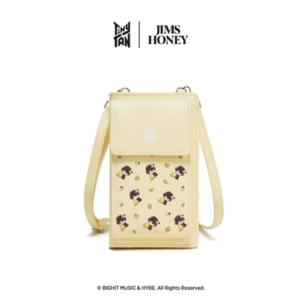 Tas mini jims honey x tiny tan BTS original