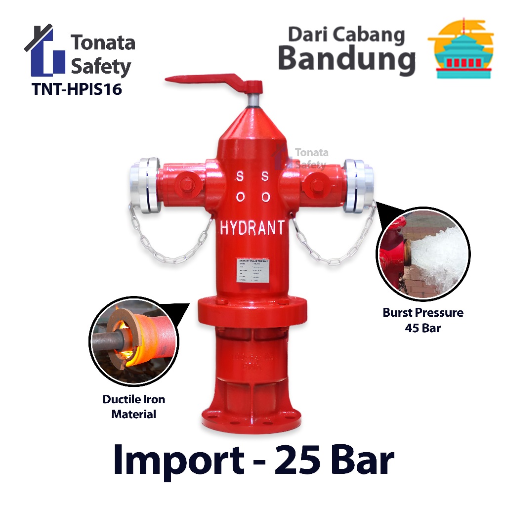 Hydrant Pillar Tonata Two Way Storz / Hydrant Pillar Two Way Import / Pilar Hydrant Two Way Storz / 