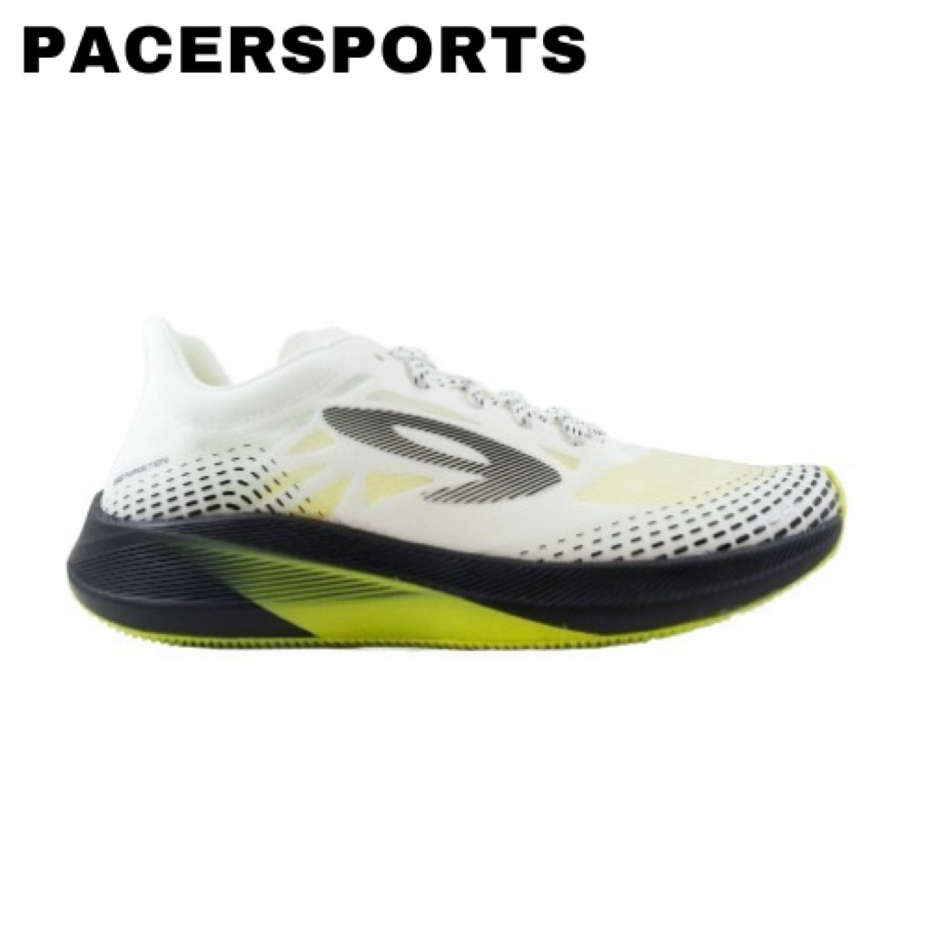910 sepatu lari HAZE 1.5 SE PUTIH HITAM HIJAU NEON
